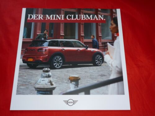 MINI Clubman F54 One One D Cooper S D SD ALL4 Prospekt Brochure Depliant 2021 - Bild 1 von 1