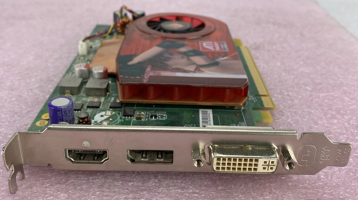 Dell 0K629C ATI Radeon HD 3650 256MB GDDR3 PCIe DVI DP HDMI Video Graphics GPU