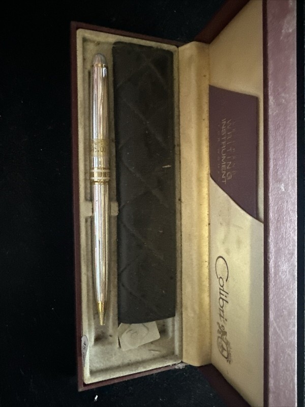 Vintage Colibri Lighter Pen 1 (HBOX) With Gold And Silver Tone