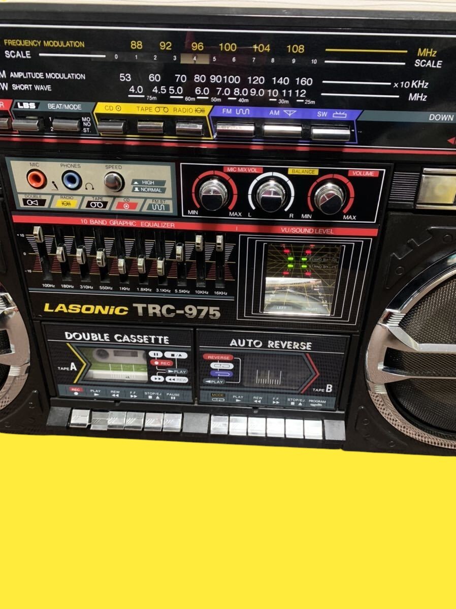 LASONIC[ラソニック] TRC-975 ラジカセ LASONiC[ラソニック] TRC-975 ラジカセ 新品未使用 激レア
