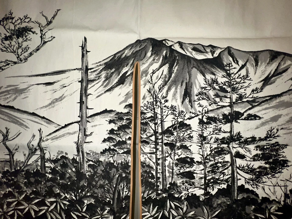 "Puerta/cortina antigua japonesa Noren vintage como nueva 34"" X 25,5""" Foto 3 de 4