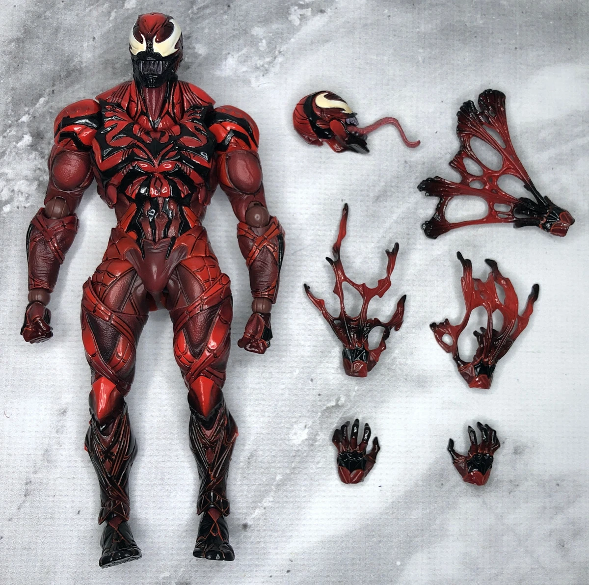 Play Arts Kai Marvel Universe Variant CARNAGE Venom Limited Color Ver