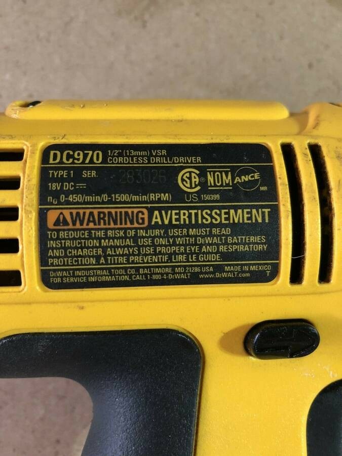 Dewalt Drills DC970 2x (18V) DC759 (18V) DC930 (14V) Local pickup in