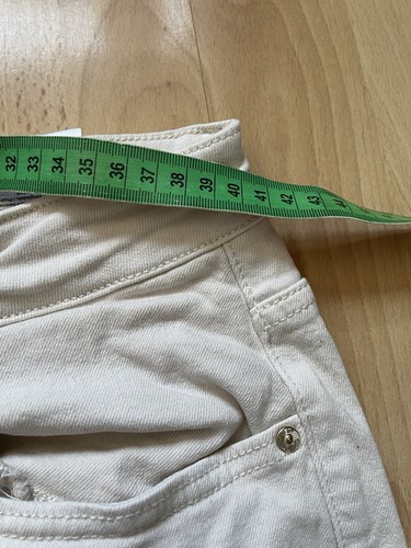 ONLY Emily Highwaist Jeans Creme 42/44 W33 Top - Bild 3 von 9