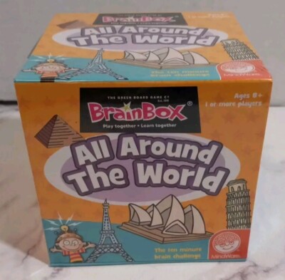 Brain Box All Around The World The Ten Minute Brain Challenge Board Game New