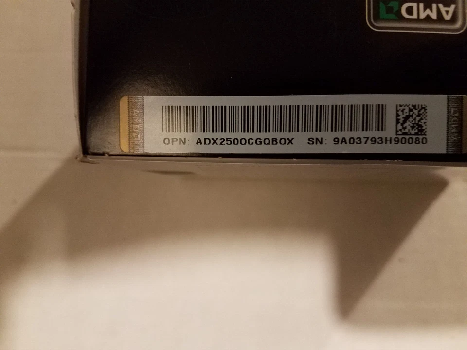 AMD Athlon II X2 250 2 Core 3GHz Socket AM2+/AM3 CPU ADX2500CK23GQ ADX250OCGQBO - Image 2 of 4