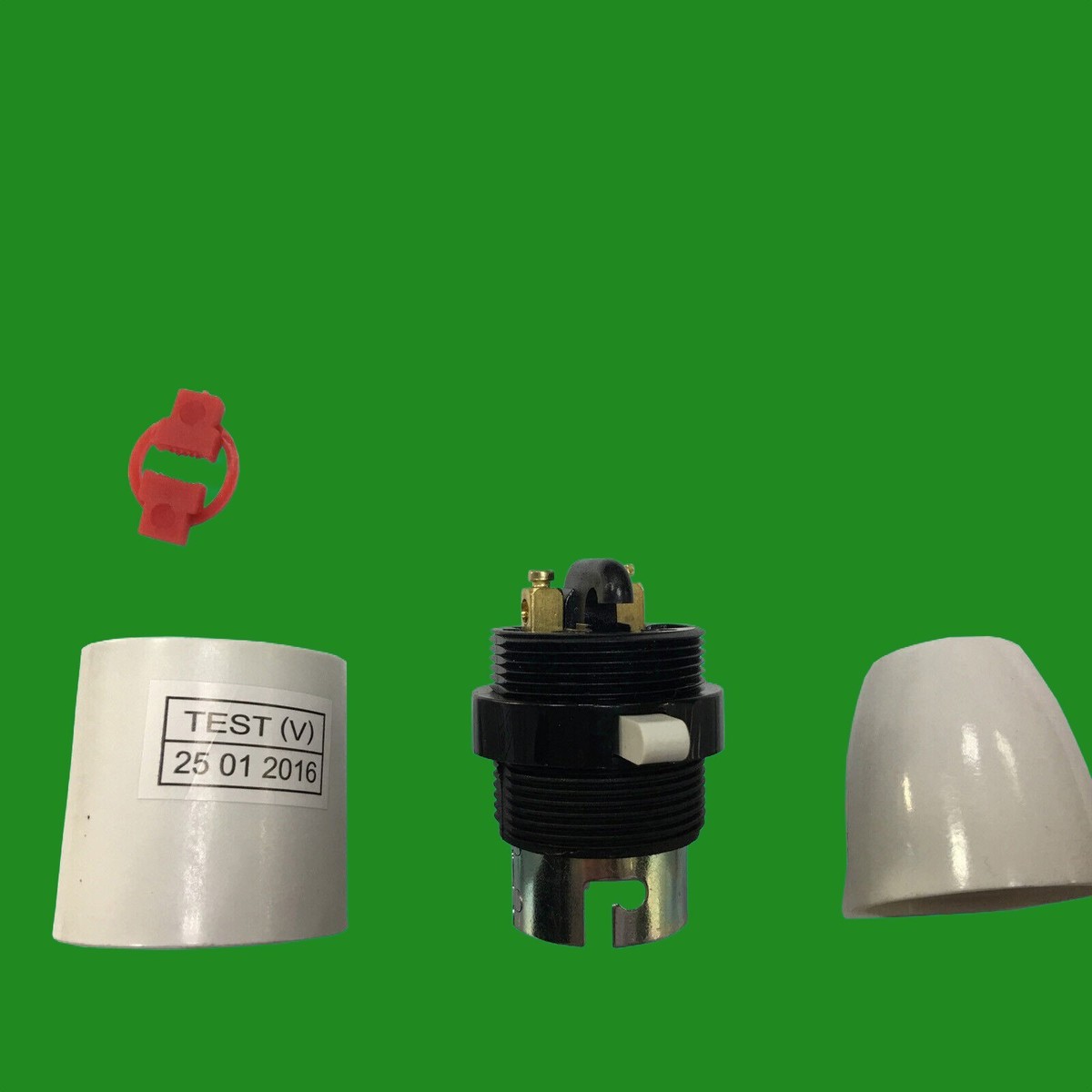 NUOVO SUPPORTO LAMPADA A Baionetta Angolata Presa Lampadina (Confezione Da 2) EUR 19,11 - Foto 6