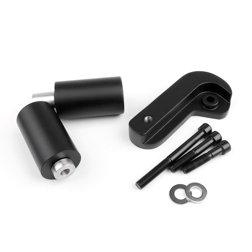 Frame Sliders Crash Protector Fit For Suzuki GSXR 600 / 750 No Cut Black AU - Picture 2 of 4