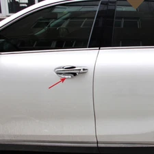 Fit For Kia Sorento 2016-2020 Chrome Side Door Handle Bowl Cup Cover Trim