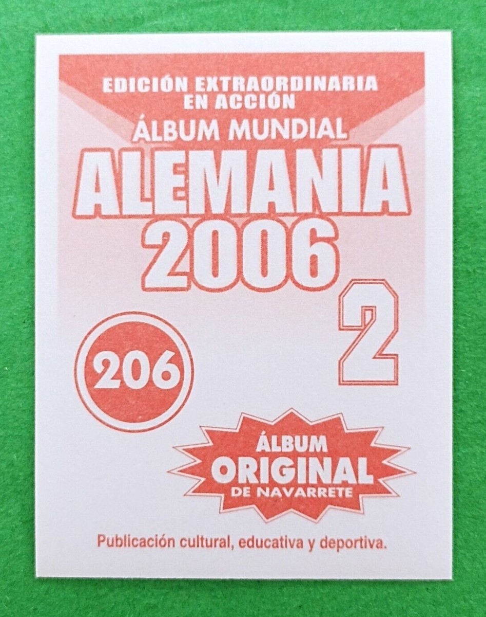 2006 Navarrete Germany World Cup FIFA Action #206 JAIME LOZANO