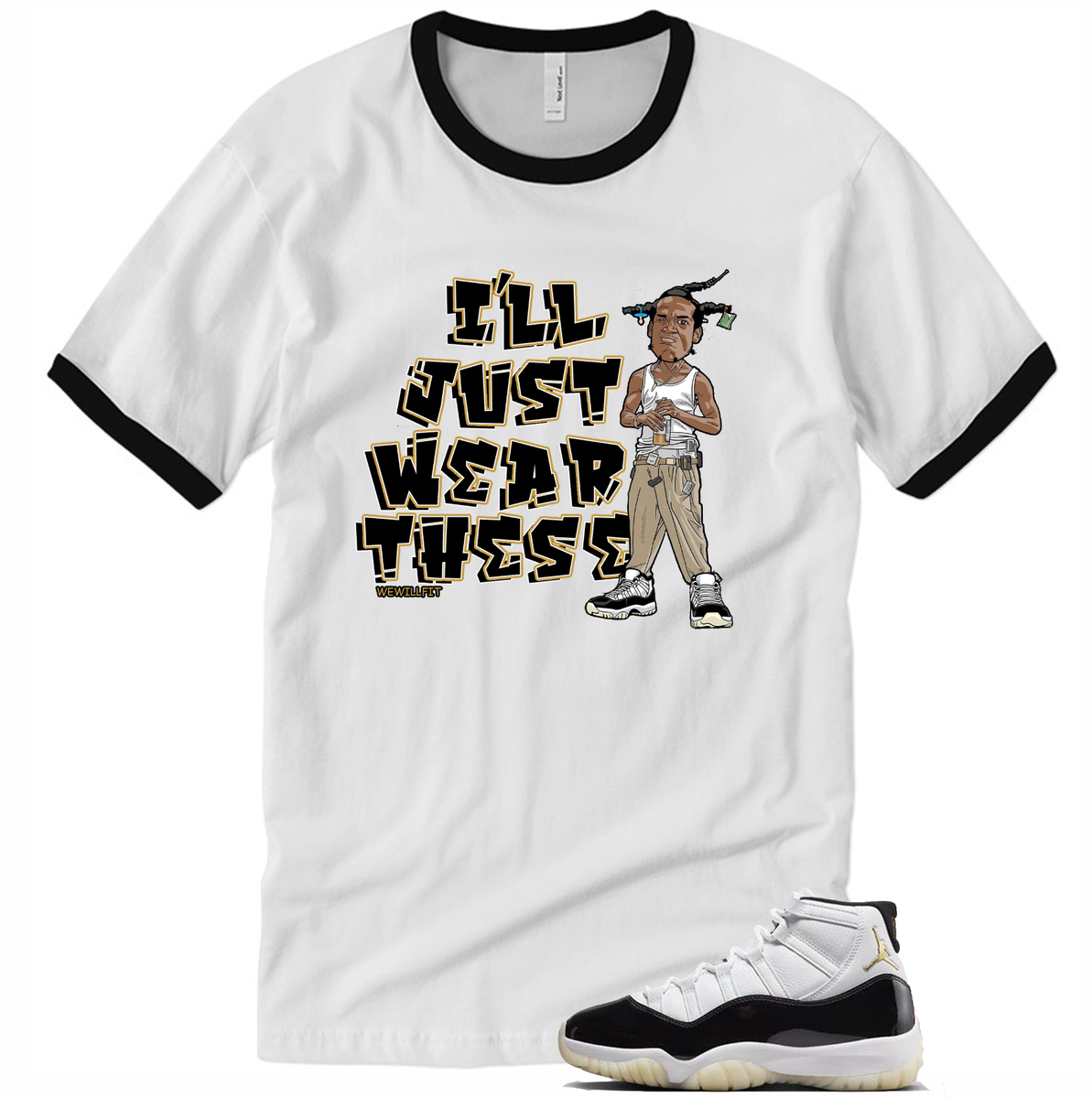 11 Gratitude Jordan 11 Apparel Gratitude 11 Shirt The Goat Match