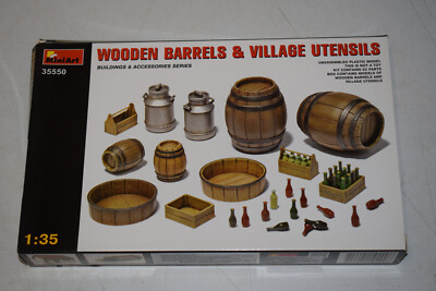 MiniArt 35550 Wooden Barrels & Village Utensils 1:35 NEU mit OVP