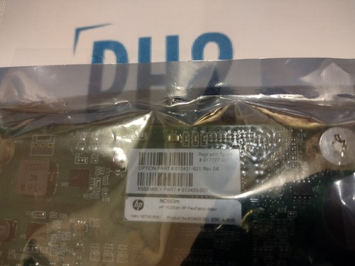 HPE 613431-B21 613433-001 617727-001 NC553m 10Gb 2-port FlexFabric Adapter - Bild 2 von 5