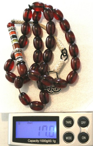 Sammlerstück Deutscher Faturan Tasbih, Rosenkranz, Gebet/Sorgenperlen, Masbaha📿 - Bild 8 von 8