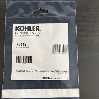 #ad Kohler Washer Rubber 75442 $10.99