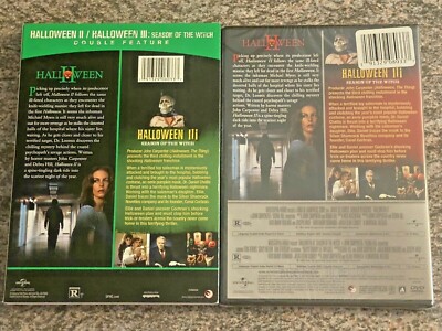 ハロウィンII・III ２作品セット　 DVD Halloween 2 & Halloween 3 DVD 2020 Limited Edition Glows in The