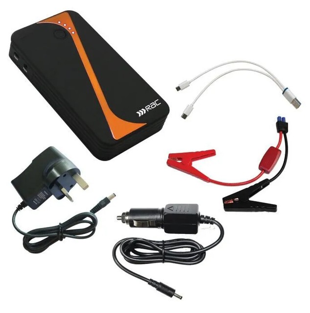 RAC Jump Starter Power Bank 400 Amp Car Vehicle Engine Jumpstart