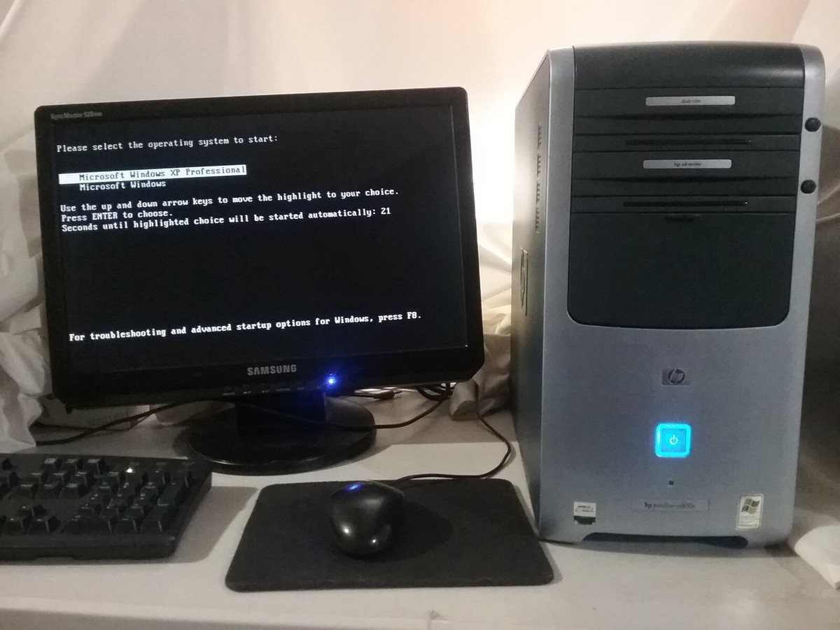 Dual Boot 98 SE / XP RETRO GAMING DOS Deluxe Computer PC