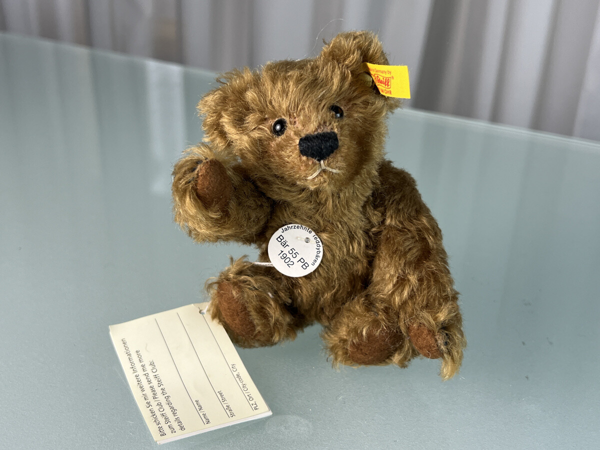 Steiff Animal Stuffed Collector Decades Teddy 029004 Bear 5