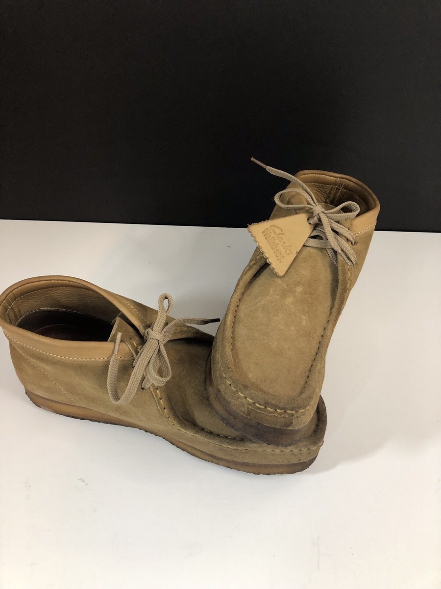 clarks wallabees womens 10 35385 leather upper hiking clarks wallabees womens 10 35385 leather upper hiking