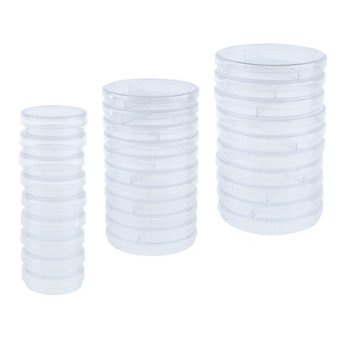 10 Pezzi Piatti Petri Plastica 35-90MM Piatto Coltura Cellulare Sterile Resistente alle Alte Temperature - Foto 3 di 38