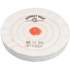 Super Buff, 5" x 55 Ply, Shellac Center, Item No. 17.705