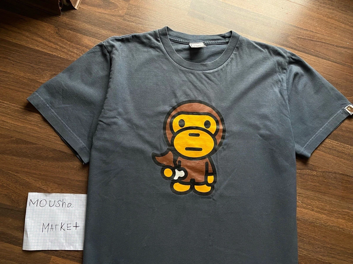 Baby milo 2000 t shirt by a bathing ape\Ape shall never kill ape RARE