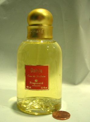 WOMENS RARE FRAGONARD DAHLIA PERFUME EDT 3.3 OZ 100 ML AMBER JASMINE OSMANTHUS