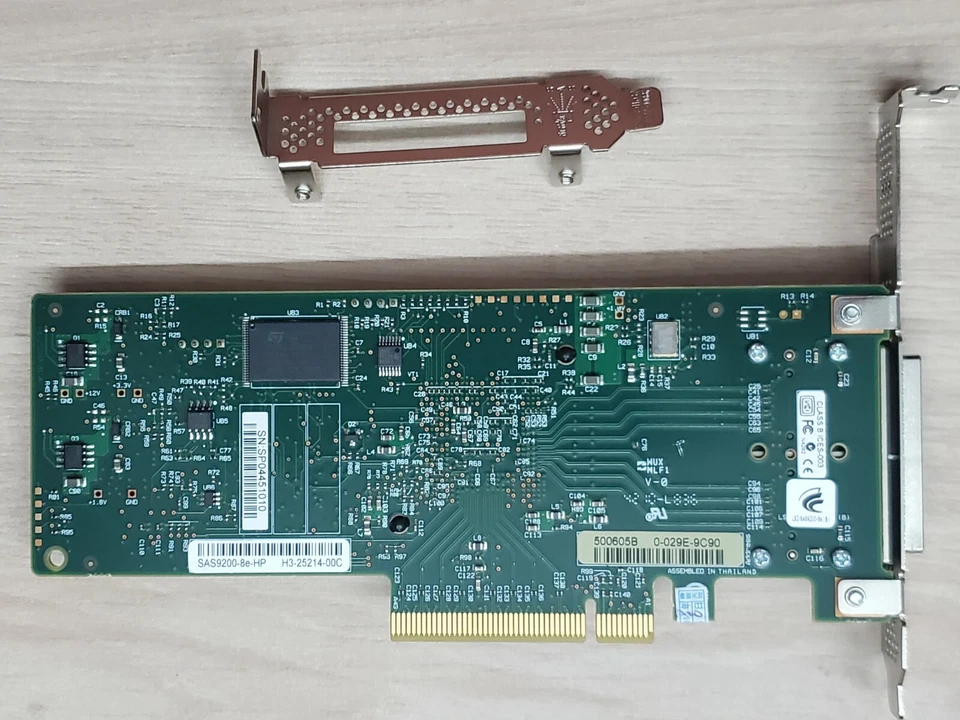 HP 9200-8E-HP IT 9200-8E 614988-b21 617824-001 6GB SAS 2-PORTS PCI-EXT CARD - Bild 4 von 4