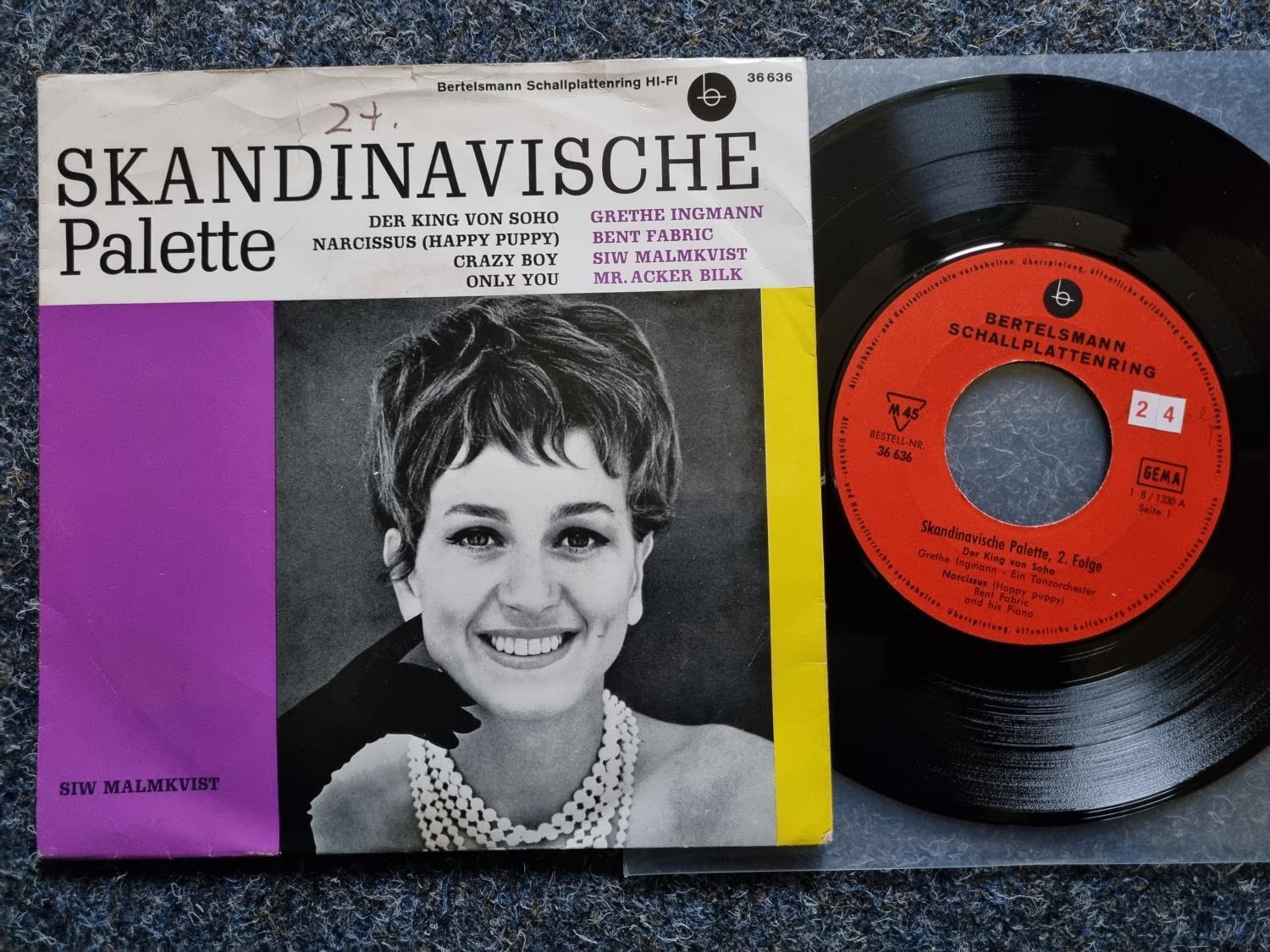 7"" EP Single Vinyl Skandinavische Palette : Grethe Ingmann/ Siw Malmkvist/ Bent