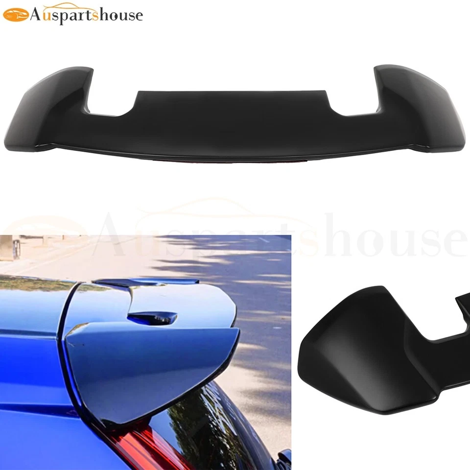 Roof Spoiler w/LED 3RD Brake Light For 2014-2019 Honda Fit - Imagem 2 de 4