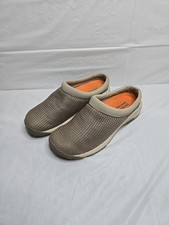 Merrell Slip On Encore Breeze III Moc Mesh Women Size 7 Aluminum Tan GUC