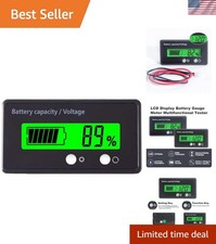 Multifunctional Battery Capacity Indicator - 12V-84V Waterproof Voltage Tester