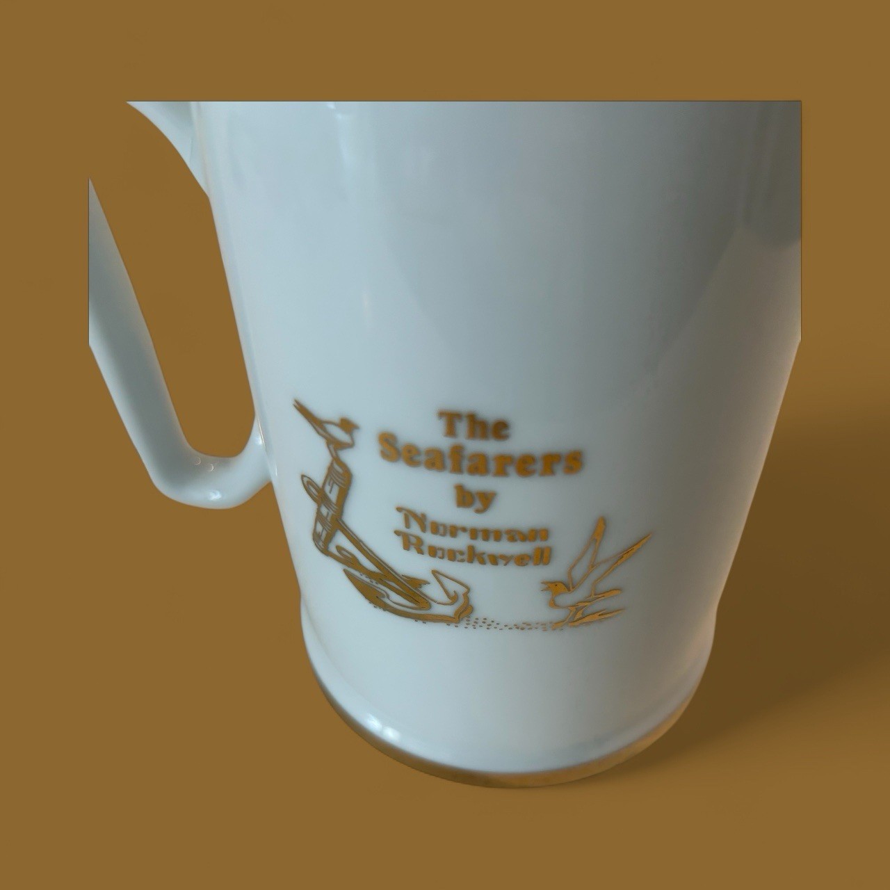 Norman Rockwell Stein Circa 1985 Seafarers Collection