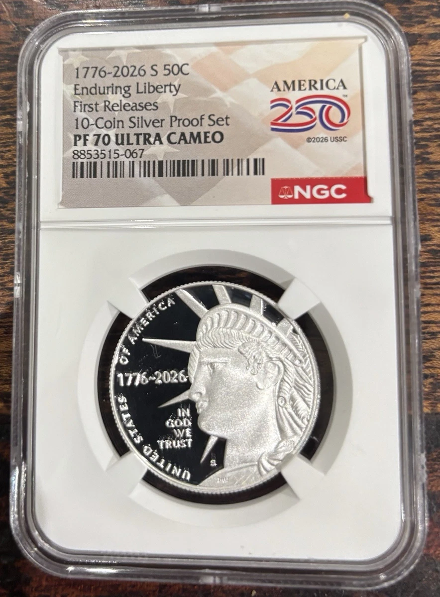 NGC Grade PR 70 US Half Dollar Coins for sale | eBay