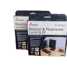 Skilcraft Kensington Desktop and Peripherals Locking Kit 8ft Cable