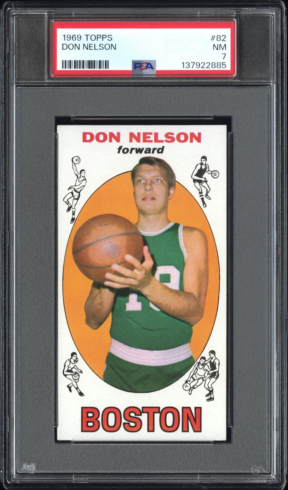 1969-70 Topps #82 Don Nelson PSA 7