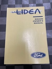 Ford Laser Lidea Wagon Owners Manual Japanese Domestic Market Genuine
