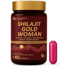 Shilajit Gold 60caps. 100 Ayurvedic For Power,Stamina,Strength For Women