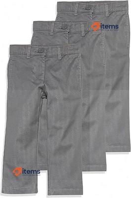 Amazon Essentials Jungen Und Kleinkind Khaki Hosen, Größe 5 Jahre Grau