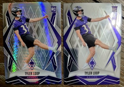 2025 Panini Phoenix Tyler Loop RC Shimmer Silver Prizm (Base RC Free) - PATRIOTS