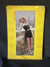 1980 promo calendar poster Blondie's 5th album, Autoamerican Chrysalis Records