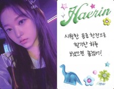 NewJeans Get Up Bunny Beach Bag Ver. Photo CD Female Collection Card Ltd Ed Used