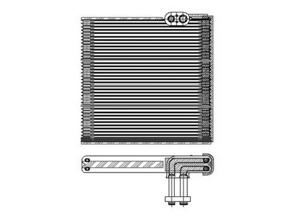 Nuevo evaporador de CA para Toyota Camry/Lexus ES350 07-14 88501-06230 Foto 4 de 4