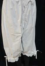 SPLIT BLOOMERS SPLIT KNICKERS ALL COTTON large SEE MEASURMENTS NEW HAND MADE