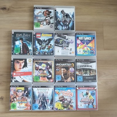 14 PS3 Spielepaket: Assassin s Creed, Rogue, Uncharted 3, Tomb Raider u.v.m