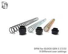 DPM Recoil Reduction Guide Rod for Glock 17-22 Gen 5 Black Oxide Stainless
