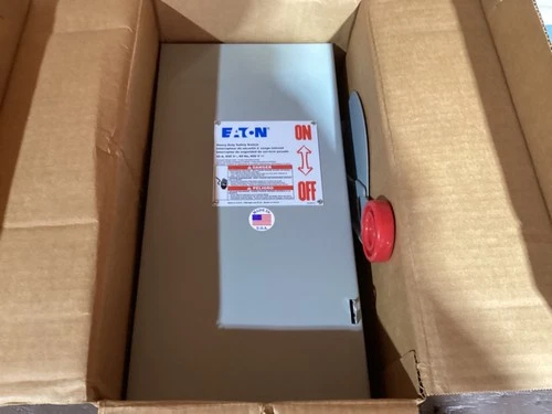 Eaton 30A Heavy Duty Saftey Switch 2 Pole Non-Fusible Type 1 Indoor Series A
