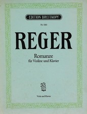Reger Romance for VIOLA and piano