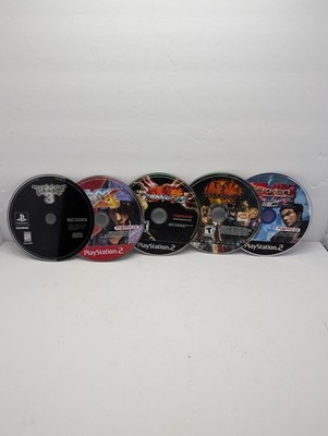 Tekken 3, 4, 5, 6 and Tag Tournament Discs Only